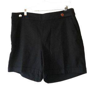 BNWT H&M Navy Tweed Shorts Size 14